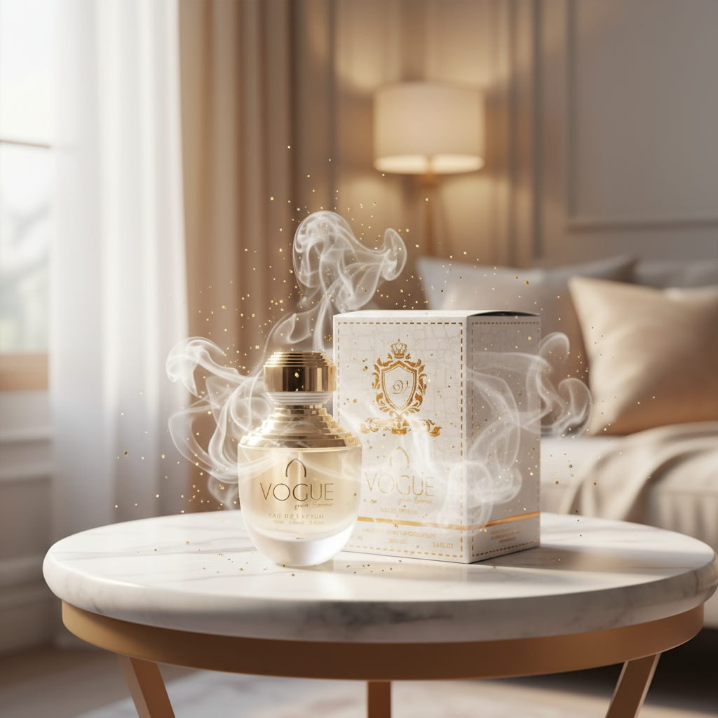 100 ml Parfum EDP VOGUE cu Arome Fructat-Florale și Mosc pentru Femei