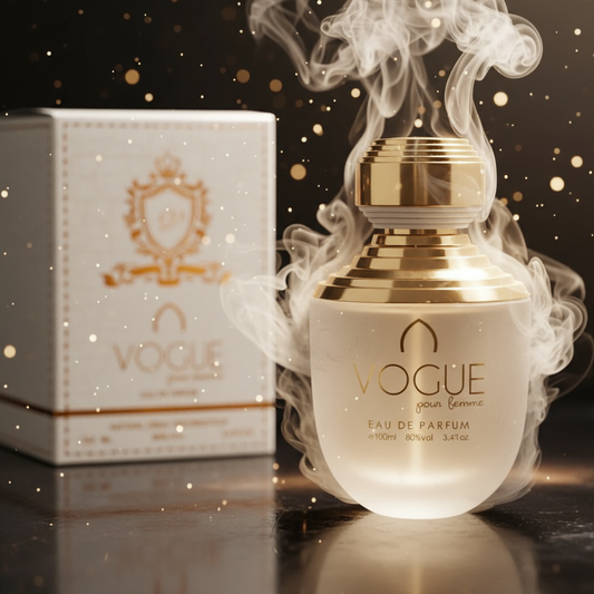 100 ml Parfum EDP VOGUE cu Arome Fructat-Florale și Mosc pentru Femei