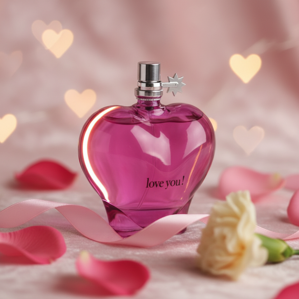 100 ml Parfum EDP ""Love You Pink"" cu Arome Fructat-Citrate pentru Femei 3 