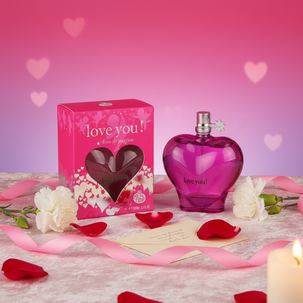 100 ml Parfum EDP ""Love You Pink"" cu Arome Fructat-Citrate pentru Femei 5 