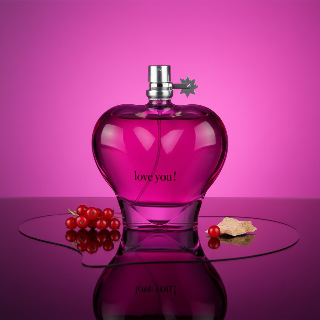 100 ml Parfum EDP ""Love You Pink"" cu Arome Fructat-Citrate pentru Femei