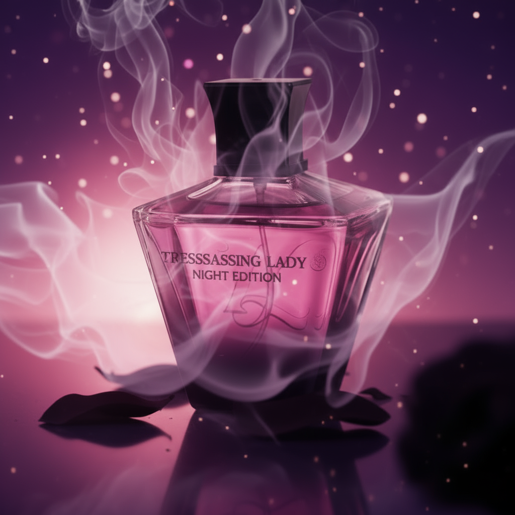 100 ml Parfum EDP ""Trespassing Lady Night Edition"" cu Arome Floral-Picante pentru Femei 5 