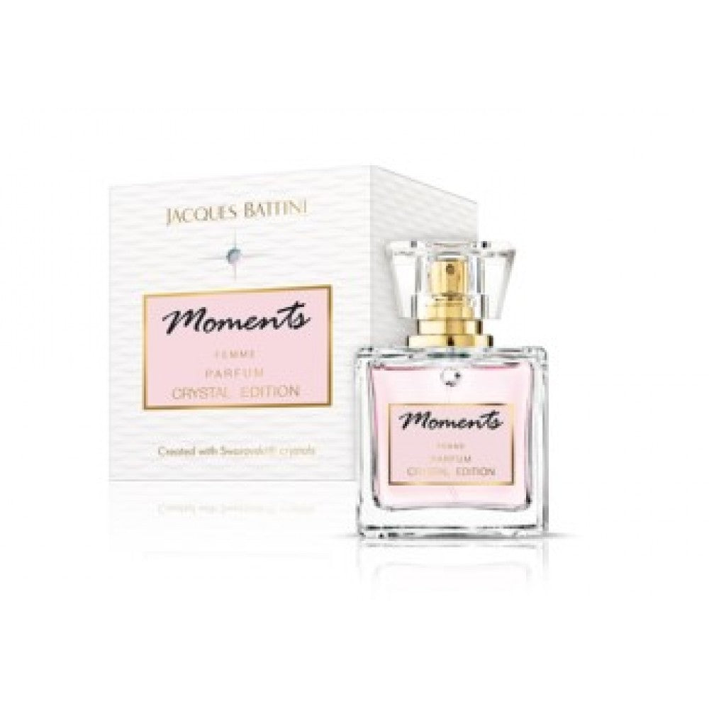 50 ml EDP, Jacques Battini Moments cu Arome Floral-Lemnoase pentru Femei