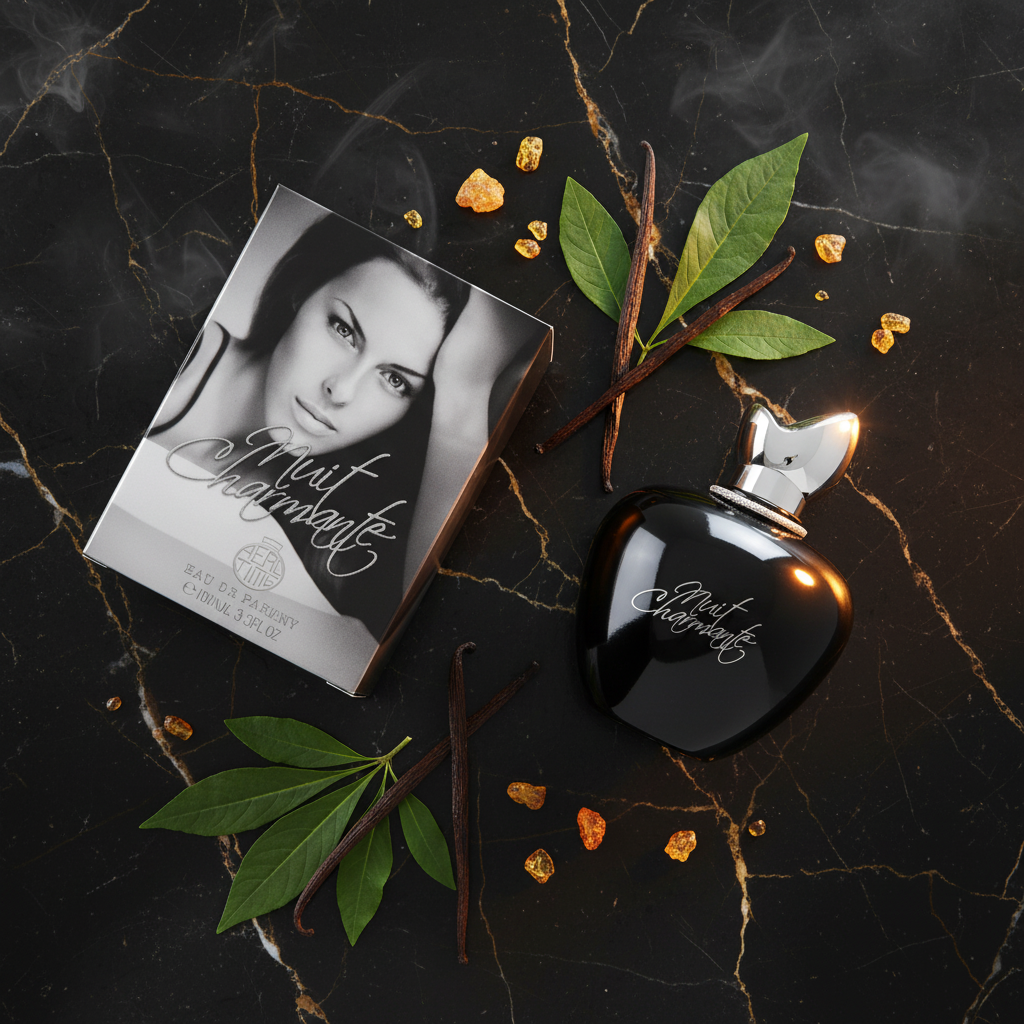 100 ml eau de perfume Nuit Charmante cu Arome Dulci-Florale pentru Femei 7 