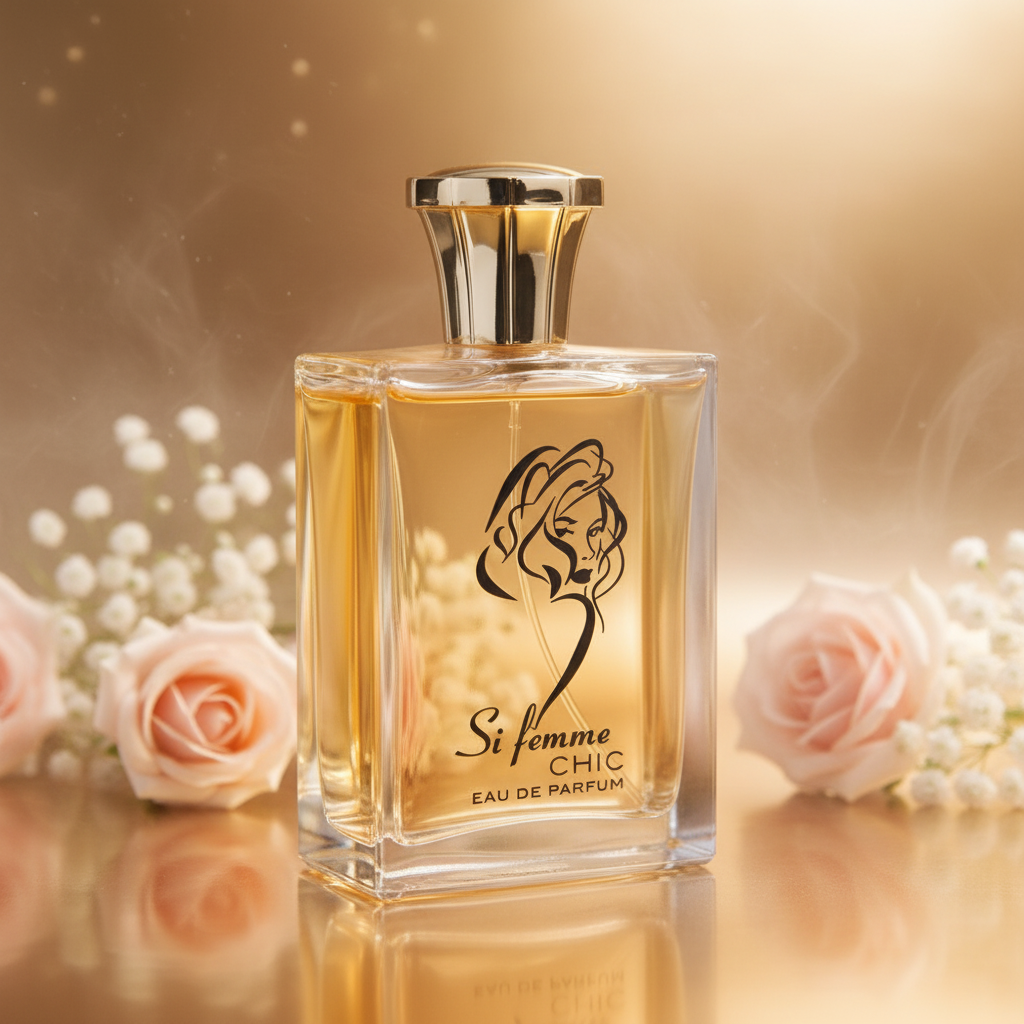 EDP 100ml "Si Femme Chic" - cu arome florale 4 