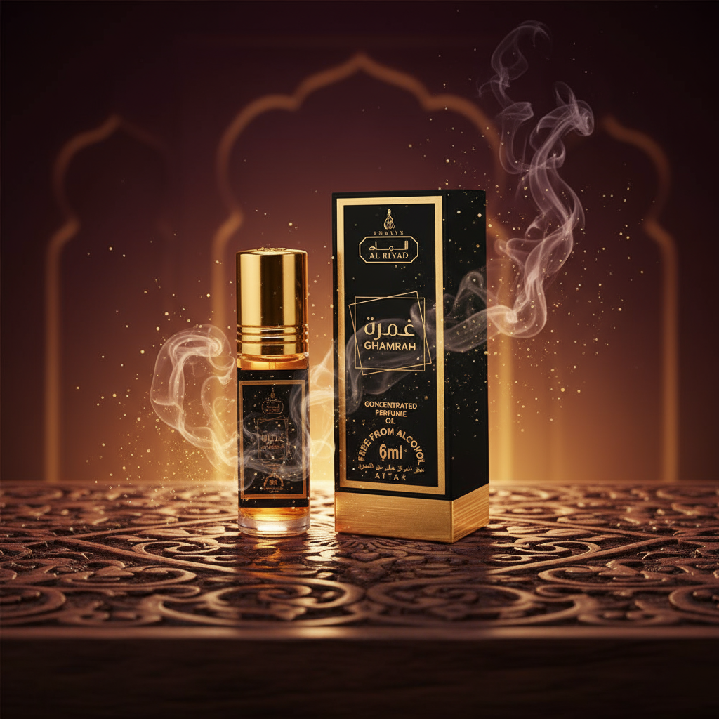 Ulei de Parfum 6ml "Ghamrah" – cu arome oriental-lemnoase, unisex 1 
