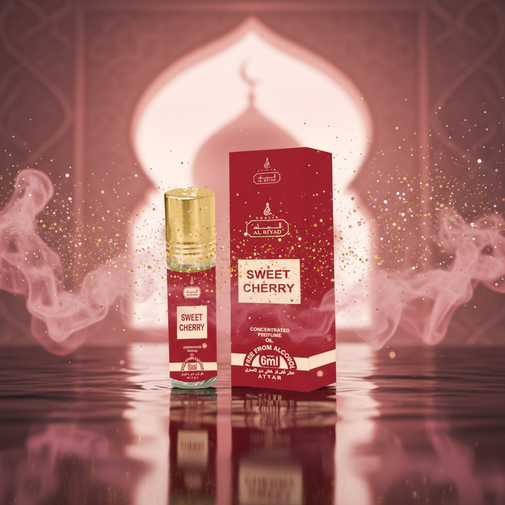 Ulei de Parfum 6ml "Sweet Cherry (Al Riyad)" - cu arome fructat-florale, unisex 4 
