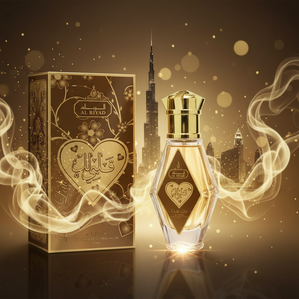 Ulei de Parfum 20ml "Qalbi Lak" - cu arome orientale pentru bărbați 4 