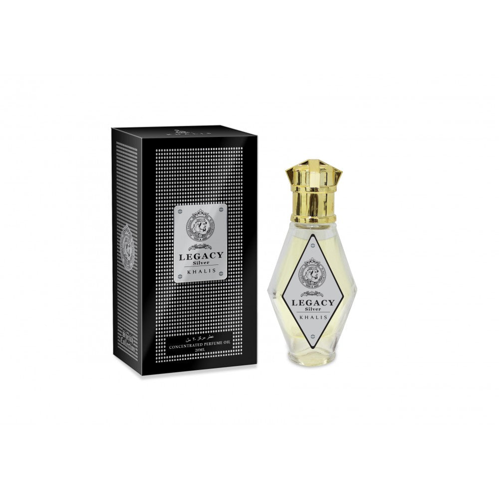 Ulei de parfum 20ml "Legacy Silver" – cu arome lemnoase, unisex 1 
