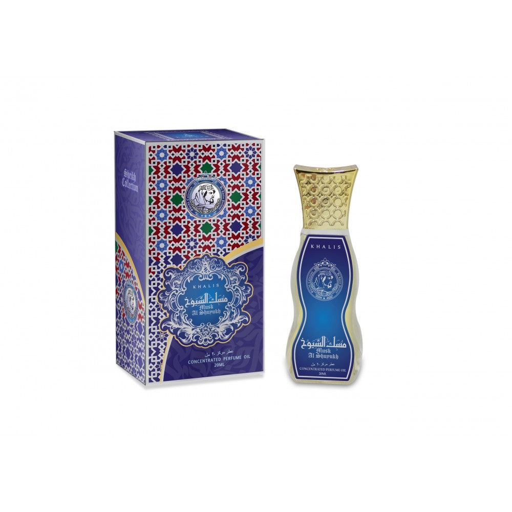 Ulei de parfum 20ml "Musk Al Shuyukh" – cu arome oriental-lemnoase pentru bărbați 1 