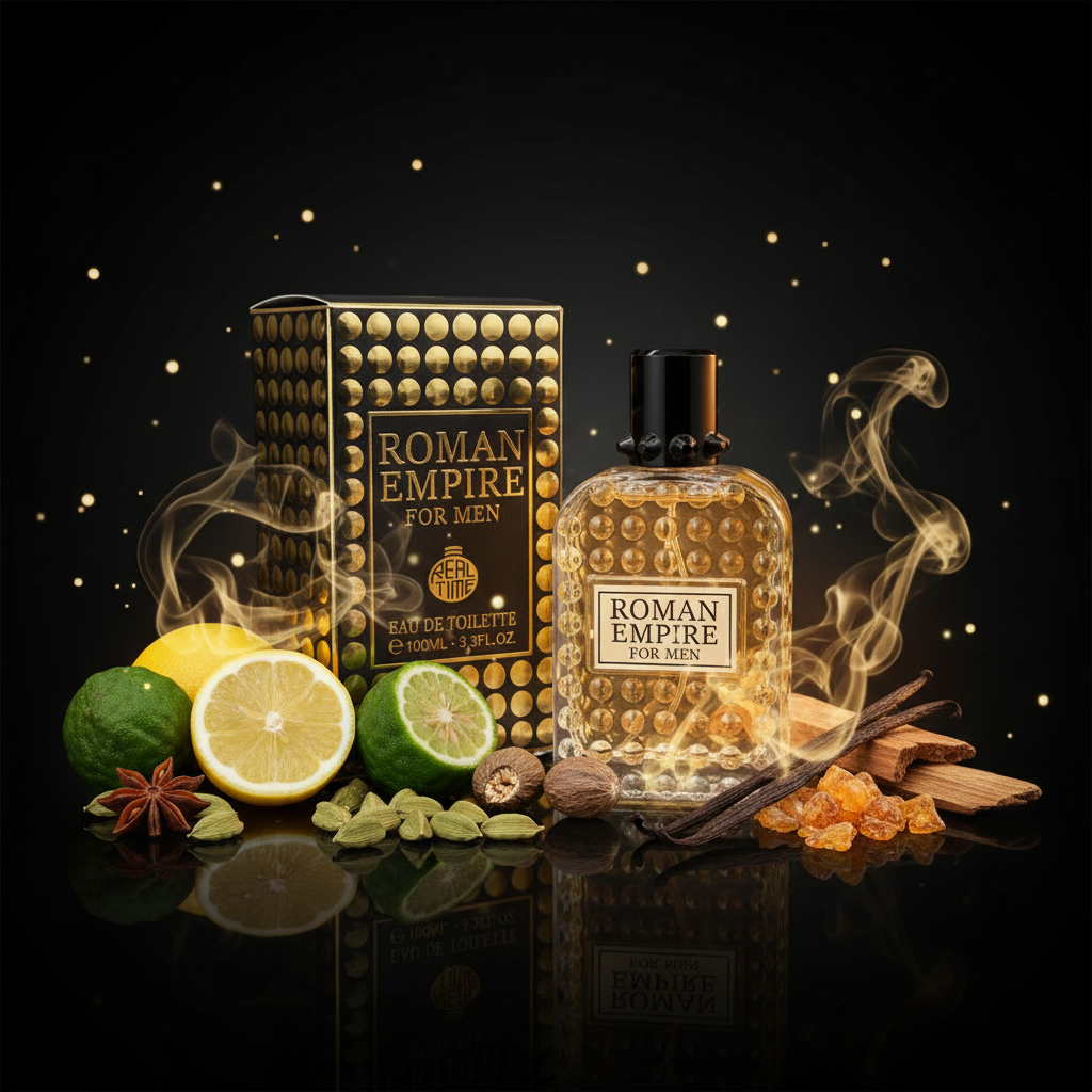 EDT 100ml "Roman Empire Men" - cu aromă oriental-lemnoasă pentru Bărbați