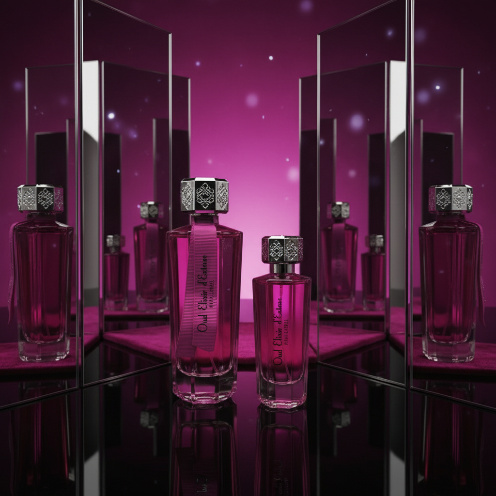 EDP 100ml + 30 ml "Oud Elixir Pink" - arome floral-orientale 6 