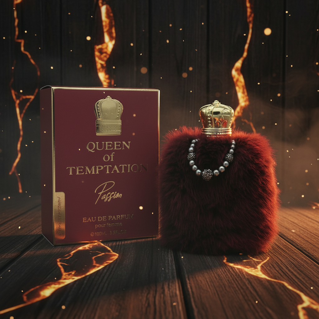 EDP 100ml "Queen of Temptation Passion" - arome florale și ambră