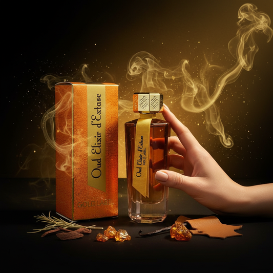 EDP 100ml "Oud Elixir d’Extase Gold Label" – arome lemnos-chypre