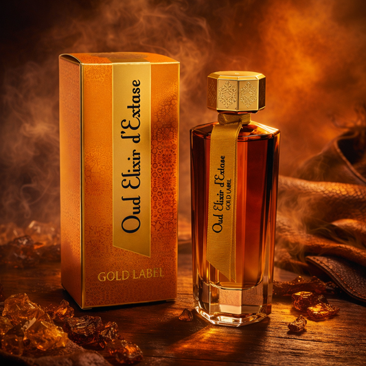 EDP 100ml "Oud Elixir d’Extase Gold Label" – arome lemnos-chypre