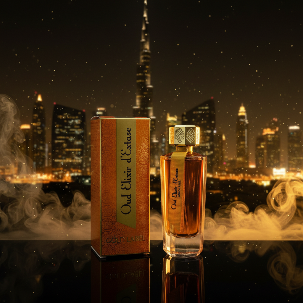 EDP 100ml "Oud Elixir d’Extase Gold Label" – arome lemnos-chypre