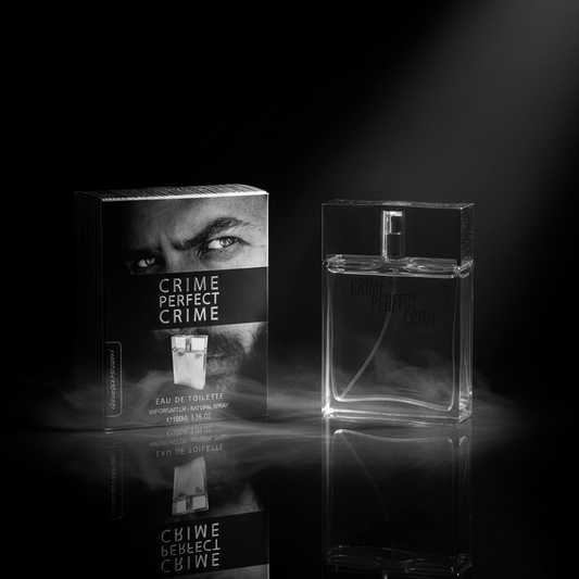 EDT 100ml "Crime Perfect Crime" –cu arome lemnos-florale și mosc