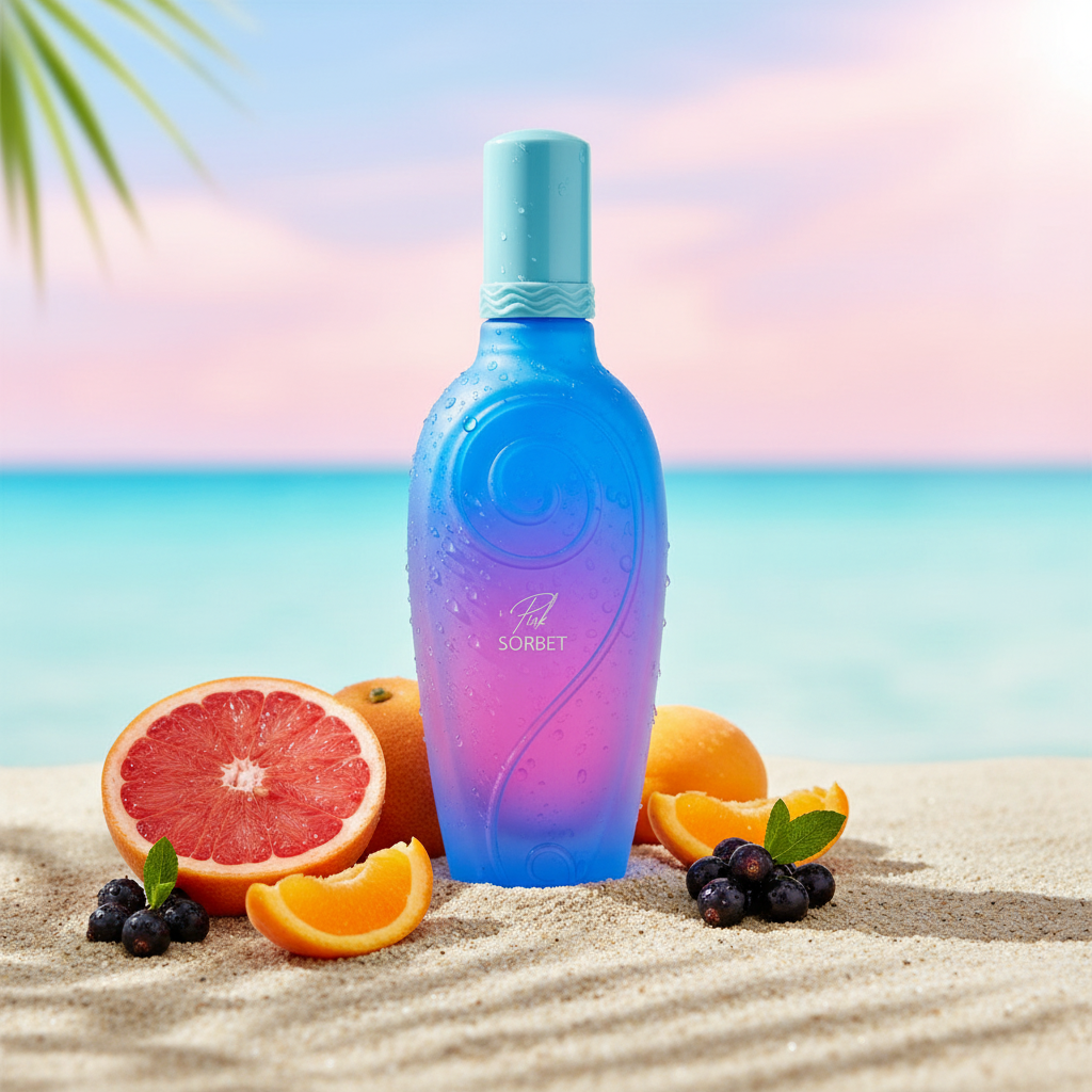 EDP 100 ml “Pink Sorbet” – cu aromă fructat-florală 4 