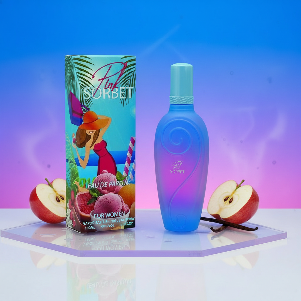 EDP 100 ml “Pink Sorbet” – cu aromă fructat-florală 6 