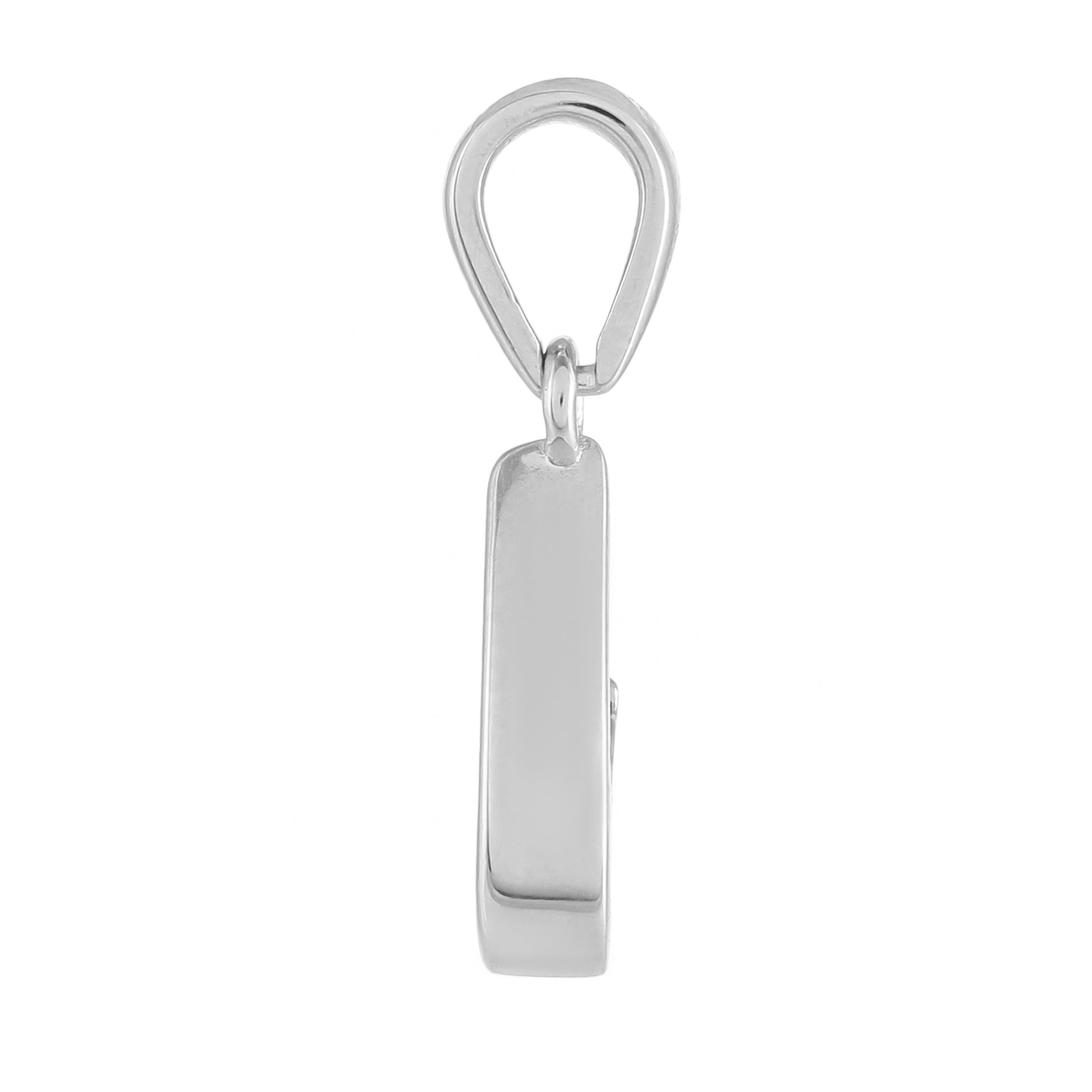 Pandantiv din Argint 925 ( 2.05 grame ) cu Rubin Thailandez 1.02 Carate 2 