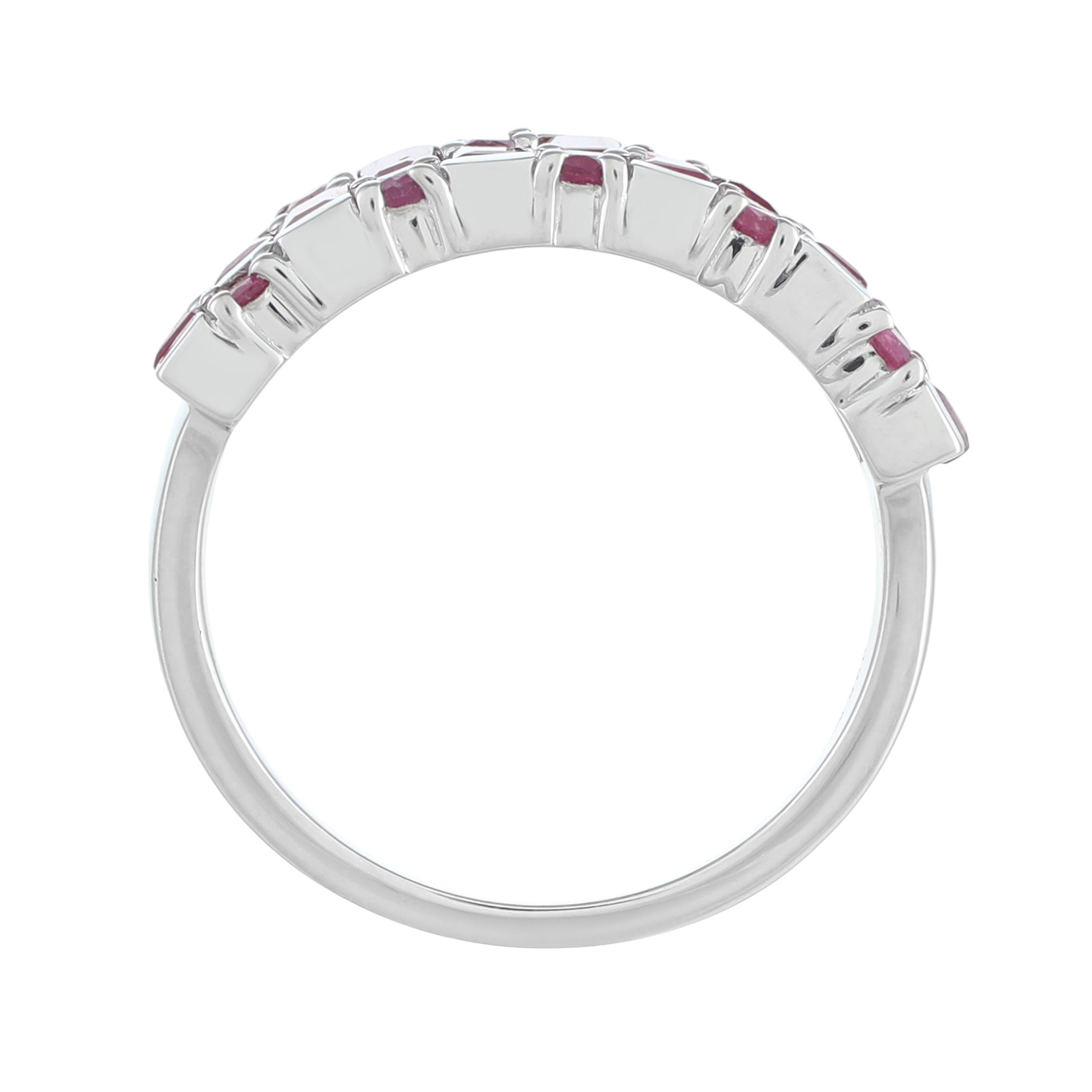 Inel din Argint 925 ( 3.41 grame ) cu Rubin Thailandez 2.93 Carate 4 