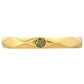 Inel din Argint 925 Placat cu Aur ( 1.61 grame ) cu Diamant Verde 0.06 Carate