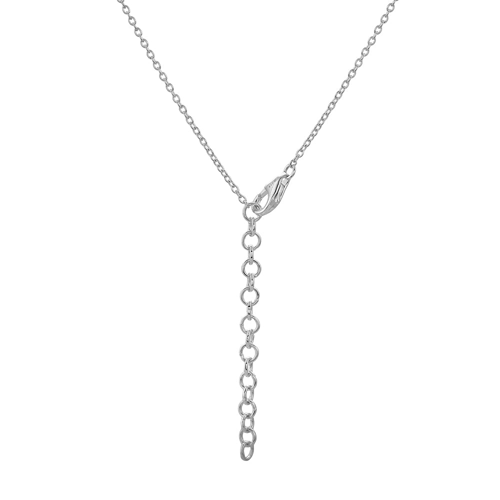 Colier din Argint 925 ( 4.65 grame ) cu Tanzanit AAA și Topaz Alb 1.86 Carate