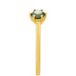 Inel din Argint 925 Placat cu Aur ( 1.03 grame ) cu Diamant Verde 0.26 Carate
