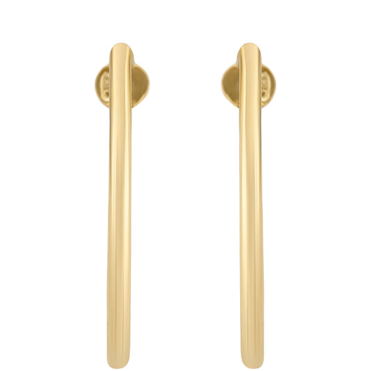 Cercei din Argint 925 Placat cu Aur ( 2.46 grame )