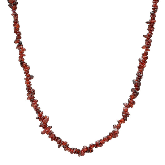 Colier din Argint 925 ( 51.38 grame ) cu Granat 256.9 Carate