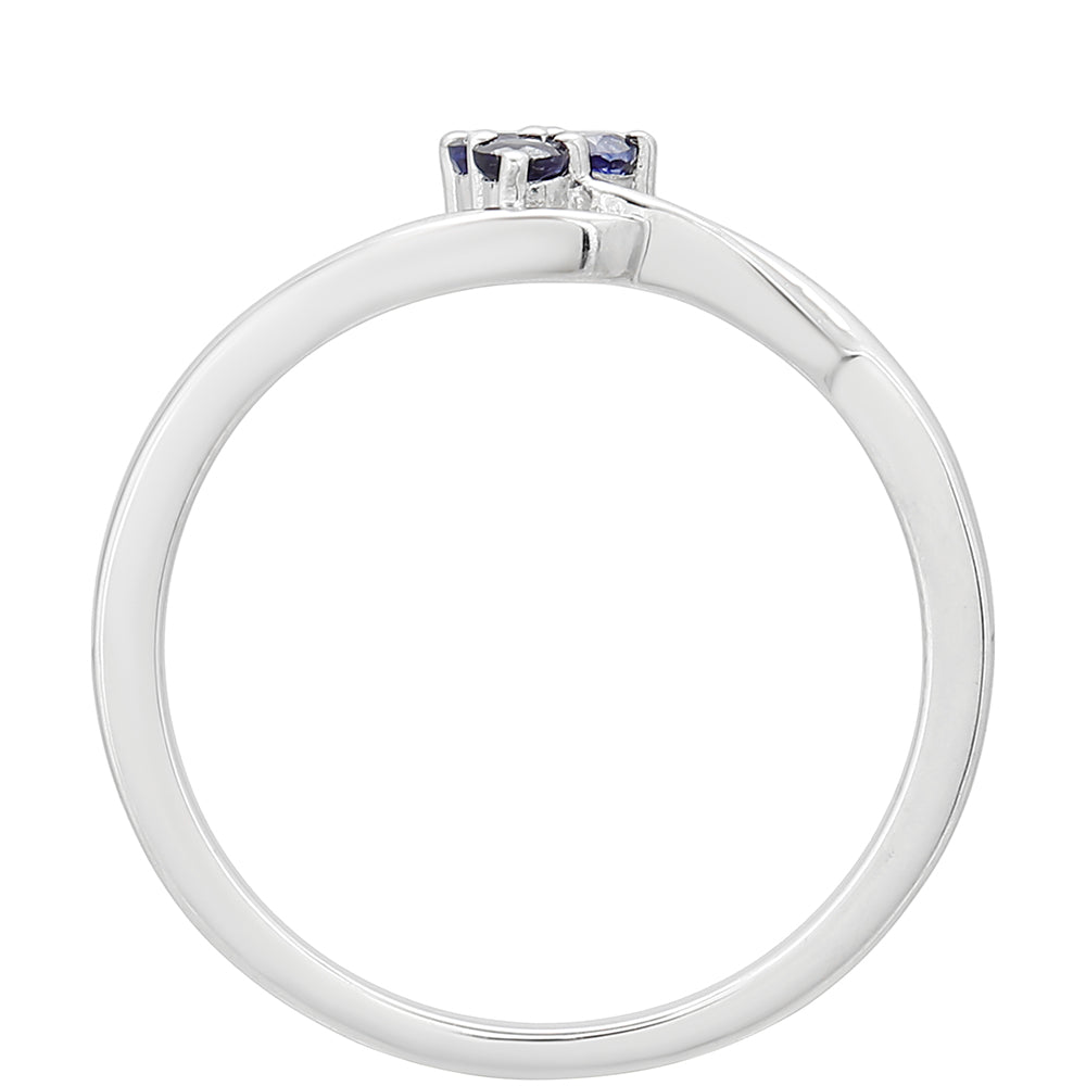 Inel din Argint 925 ( 1.77 grame ) cu Safir Thailandez 0.17 Carate