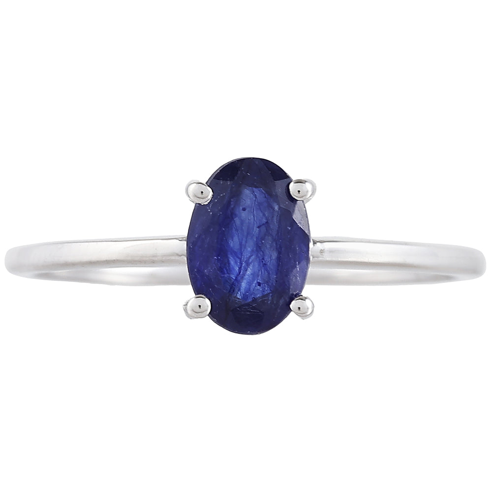 Inel din Argint 925 ( 1.11 grame ) cu Safir Thailandez 1.05 Carate 1 