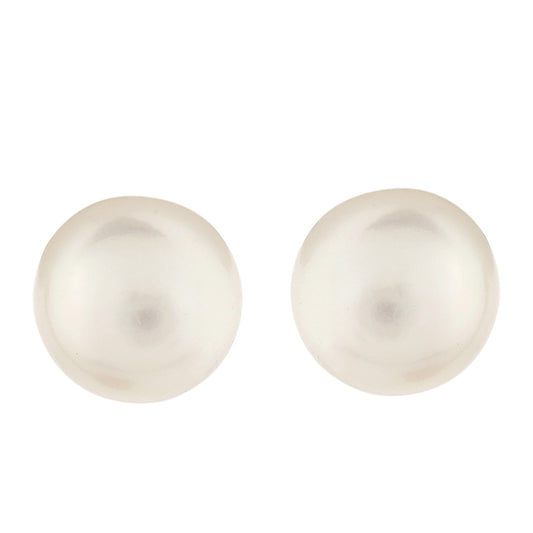 Cercei din Argint 925 Placat cu Aur ( 0.64 grame ) cu Perlă de Cultură 2.47 Carate