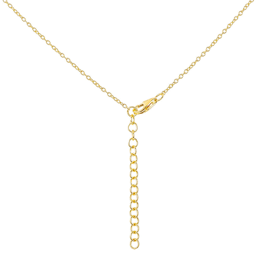 Colier din Argint 925 Placat cu Aur ( 8.13 grame ) cu Turcoaz ”Frumoasa Adormită” și Topaz Alb 5.64 Carate