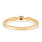 Inel din Argint 925 Placat cu Aur ( 1.56 grame ) cu Diamant Albastru 0.02 Carate