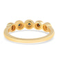 Inel din Argint 925 Placat cu Aur ( 2.2 grame ) cu Diamant Albastru 0.03 Carate