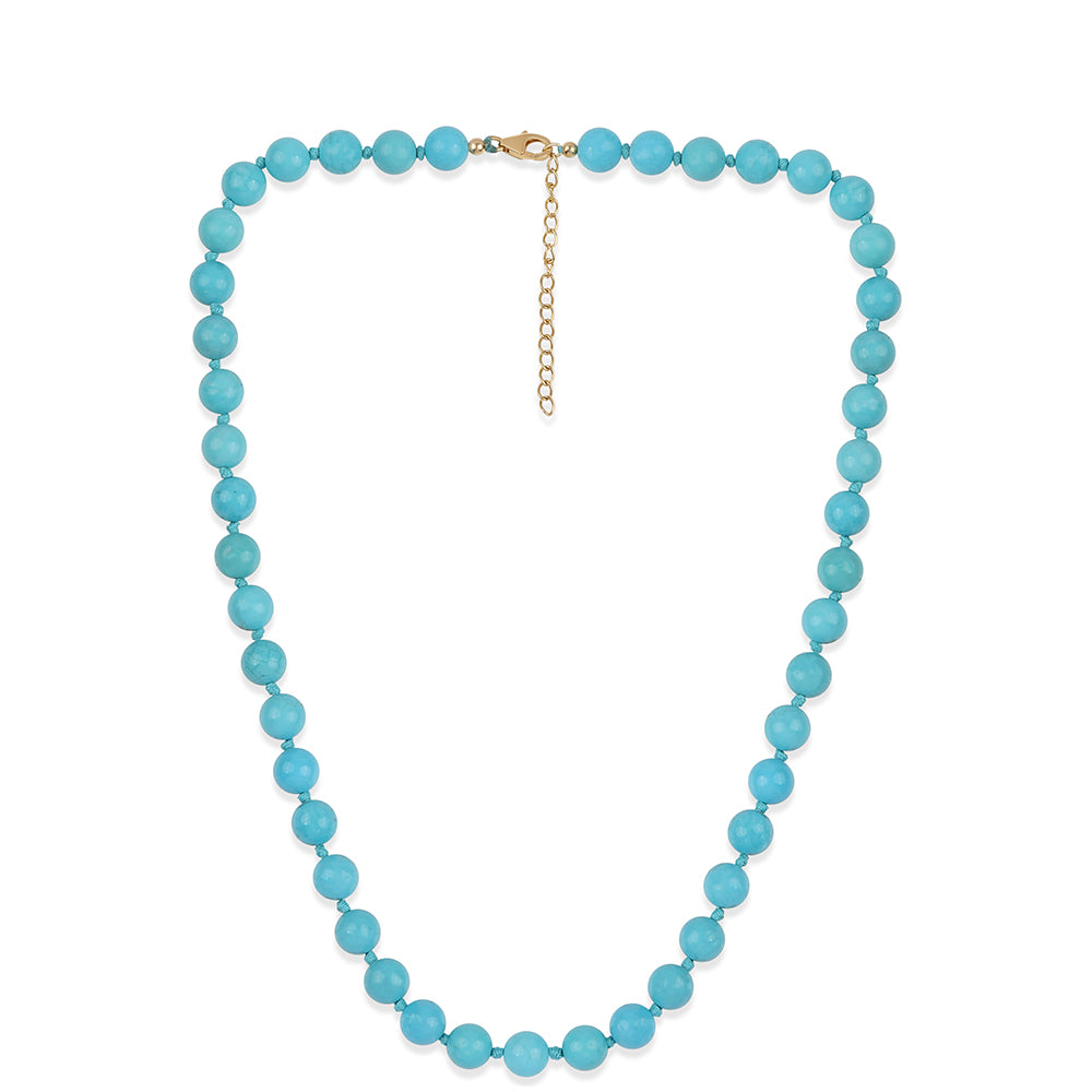 Set din Argint 925 Placat cu Aur ( 1.72 grame ) cu Turcoaz ”Frumoasa Adormită” 270.94 Carate ( Colier+Brățară ) 6 