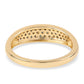 Inel din Argint 925 Placat cu Aur ( 2.28 grame ) cu Diamant Albastru 0.33 Carate
