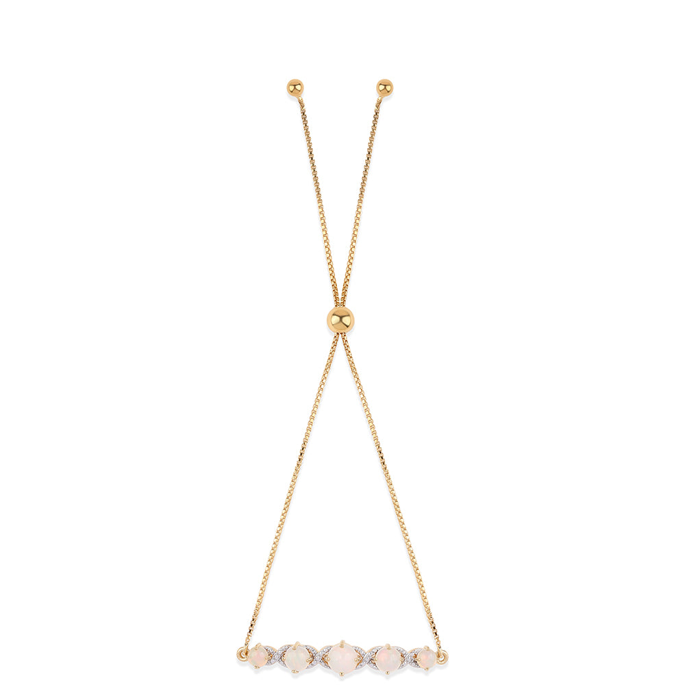 Brățară din Argint 925 Placat cu Aur ( 3.15 grame ) cu Opal Etiopian Lega Dembi 1.53 Carate 3 