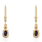 Set din Argint 925 Placat cu Aur ( 5.95 grame ) cu Rubin Thailandez și Smarald Brazilian 6.36 Carate
