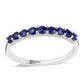 Inel din Argint 925 ( 1.56 grame ) cu Safir Albastru Australian 0.63 Carate