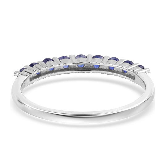 Inel din Argint 925 ( 1.56 grame ) cu Safir Albastru Australian 0.63 Carate