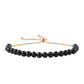 Brățară din Argint 925 Placat cu Aur ( 2.69 grame ) cu Spinel Negru 29.9 Carate