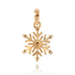 Pandantiv din Argint 925 Placat cu Aur ( 0.97 grame ) cu Diamant Albastru 0.1 Carate