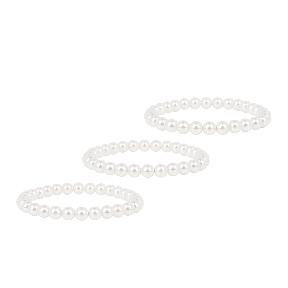 Set din Mărgele ( 1.07 grame ) cu Perlă de Apă Dulce Crem 133.6 Carate 1 