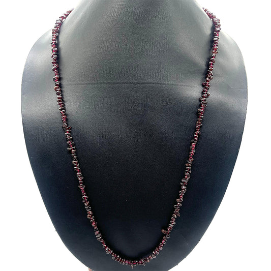 Colier din Mărgele ( 46.01 grame ) cu Granat Roșu 230.06 Carate