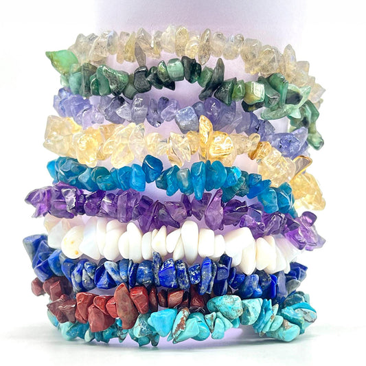 Set din Mărgele ( 67.73 grame ) cu Tanzanit și Smarald Brazilian 338.64 Carate ( Brățară )