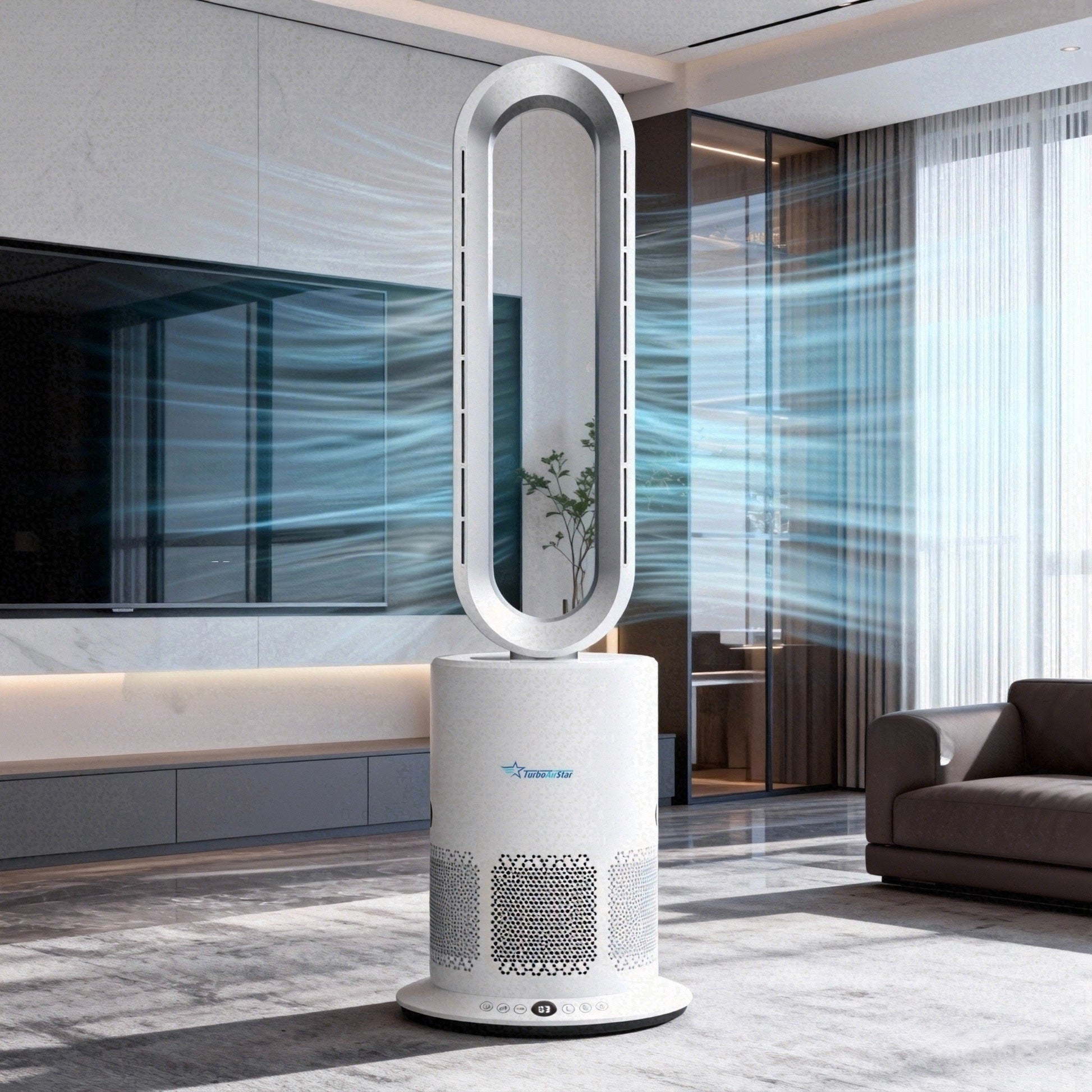 Purificator de aer TurboAirStar cu ventilator pentru răcire și încălzire 17 