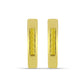 Cercei din Argint 925 Placat cu Aur ( 2.35 grame ) cu Diamant Galben 0.35 Carate