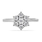 Inel din Argint 925 ( 2.49 grame ) cu Diamant Alb 0.05 Carate